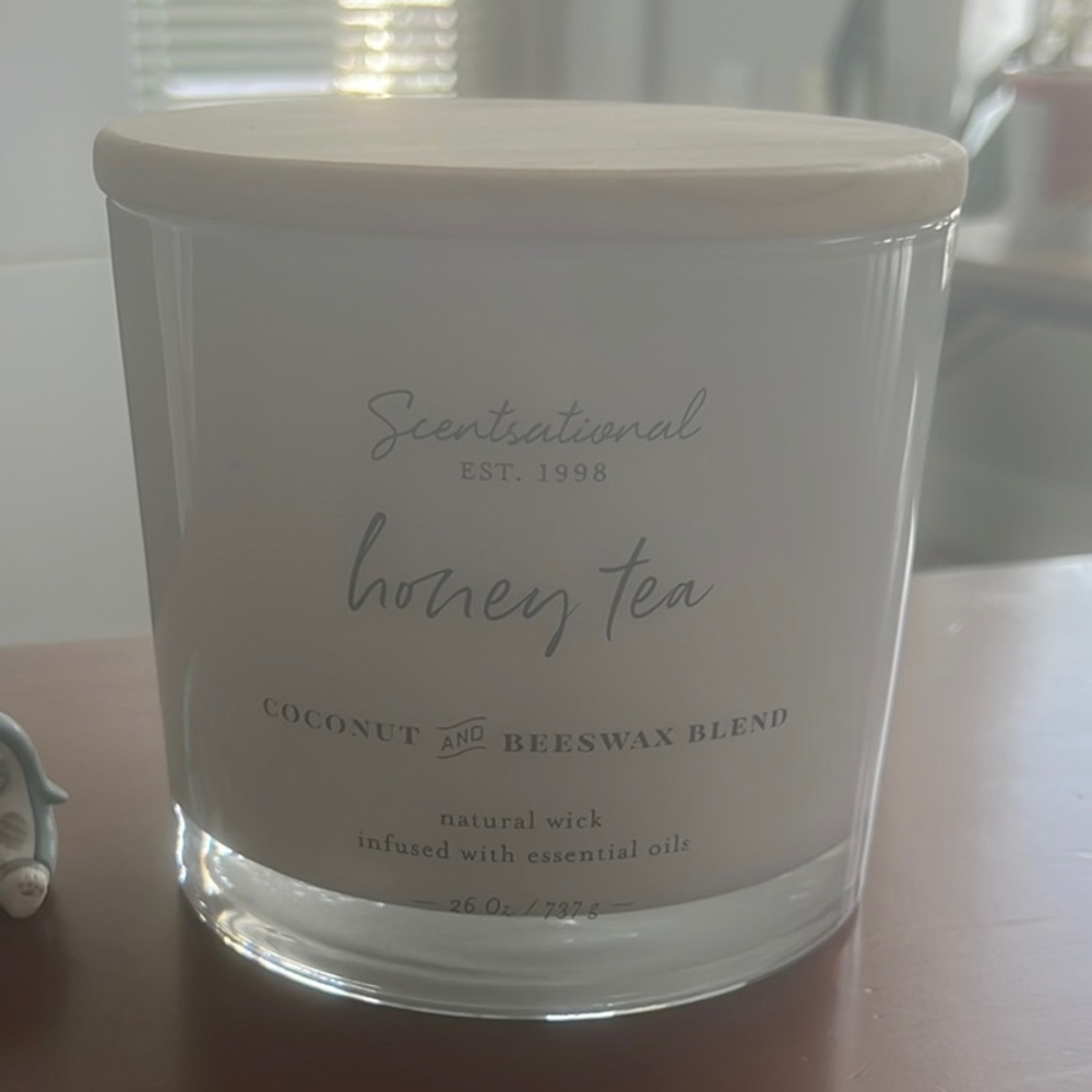 Honey Tea Candle - Cream